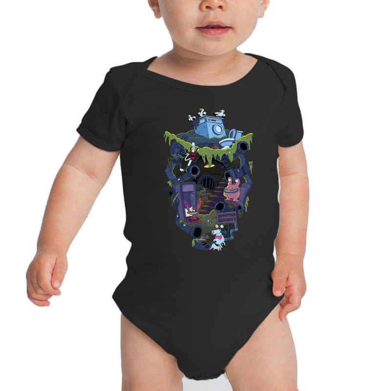 Aaahh!!! Real Monsters Underground Academy Baby Bodysuit by cm-arts | Artistshot