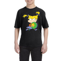 Angelica Running Away With Ball Youth Tee | Artistshot