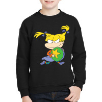 Angelica Running Away With Ball Youth Sweatshirt | Artistshot