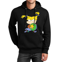 Angelica Running Away With Ball Unisex Hoodie | Artistshot