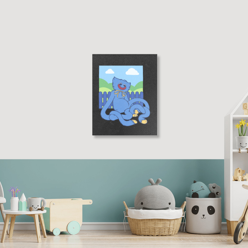 Poppy Playtime   (4) Portrait Canvas Print by cm-arts | Artistshot