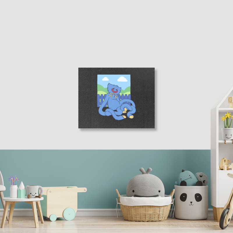 Poppy Playtime   (4) Landscape Canvas Print by cm-arts | Artistshot