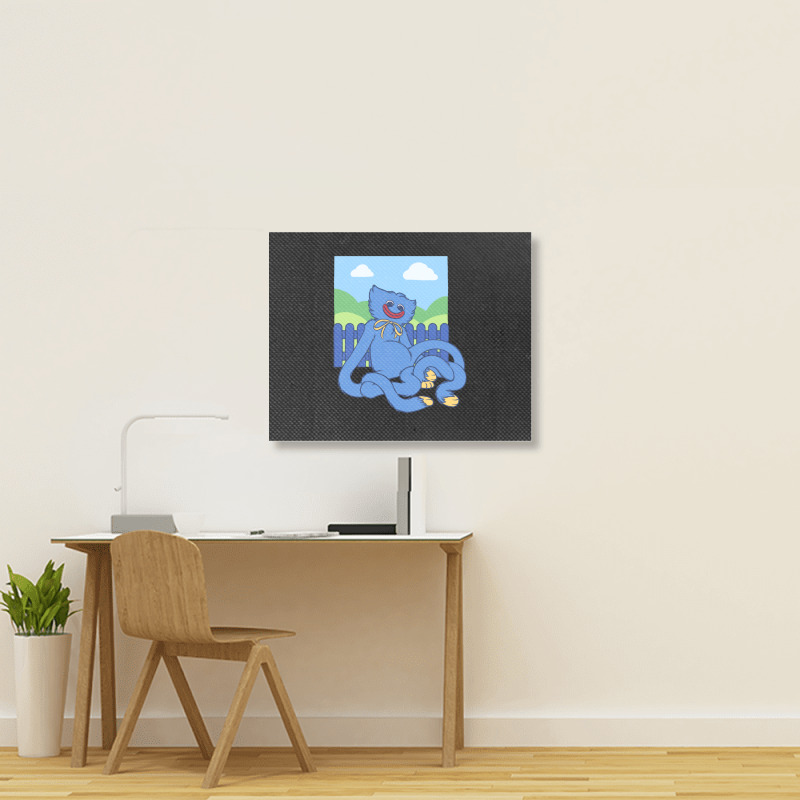 Poppy Playtime   (4) Landscape Canvas Print by cm-arts | Artistshot