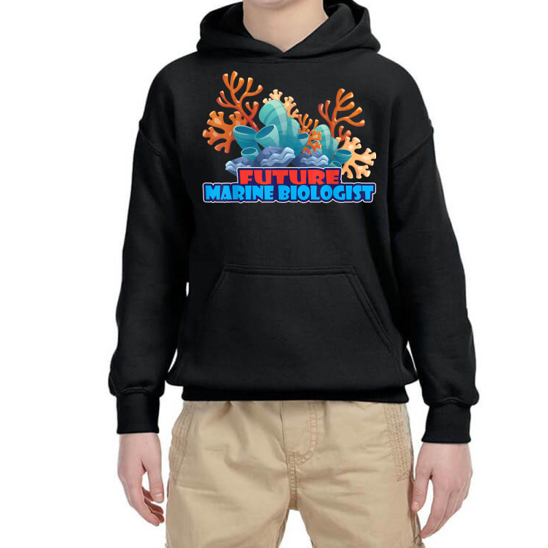 Future Marine Biologist Marine Biology Youth Hoodie by Prismatic | Artistshot