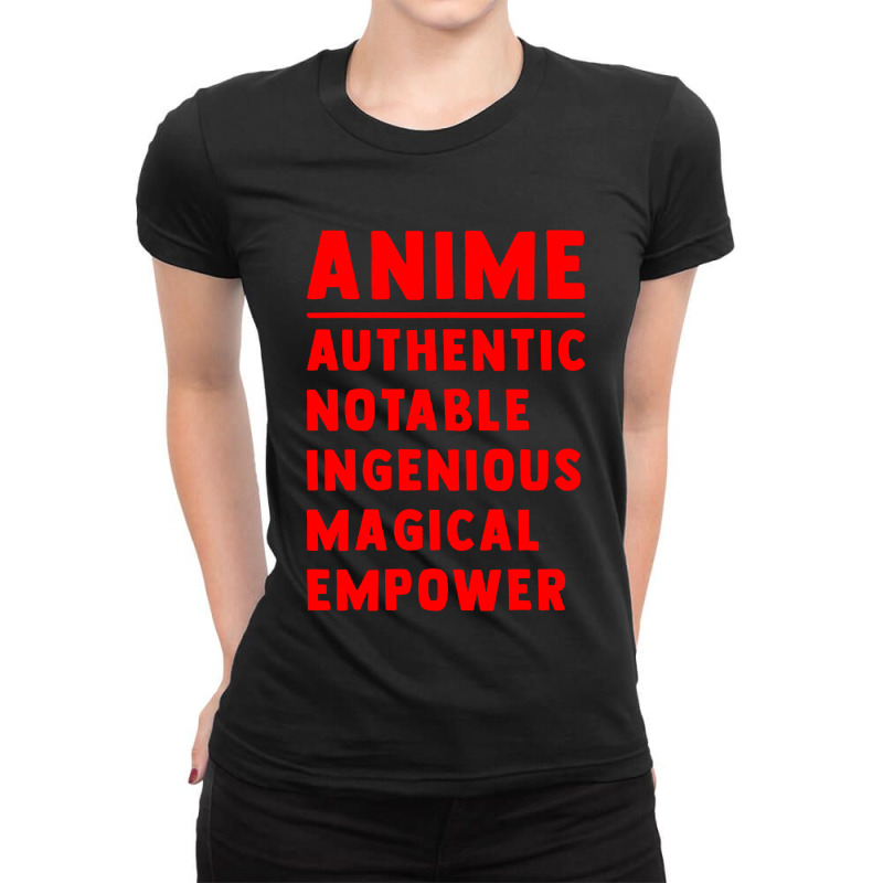 Anime   Authenthic Ladies Fitted T-Shirt by lylolyla | Artistshot