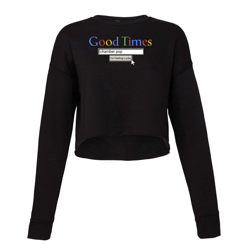 Good Times Chamber Pop Cropped Sweater by KENNETHLEETINSLEY | Artistshot