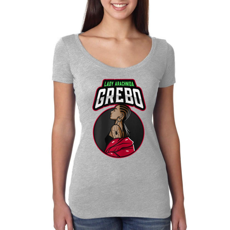 Womens Grebo Lady Arachnida, Liberian Superhero, African Ancestry Women's Triblend Scoop T-shirt by cm-arts | Artistshot