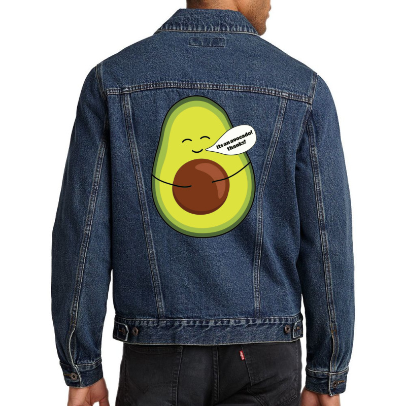 An Avocado, Thanks! Vine. Men Denim Jacket | Artistshot