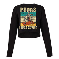 Psoas I Was Saying Massage Therapist Therapy Lmt Masseuse Cropped Sweater | Artistshot