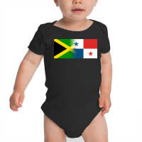 Jamaican Panamanian Flag Jamaica Panama Pullover Hoodie Baby Bodysuit | Artistshot