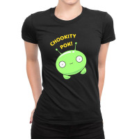 Final Space Mooncake Chookity Pok Funny Ladies Fitted T-shirt | Artistshot