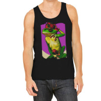 Frog With A Strawberry Tank Top | Artistshot