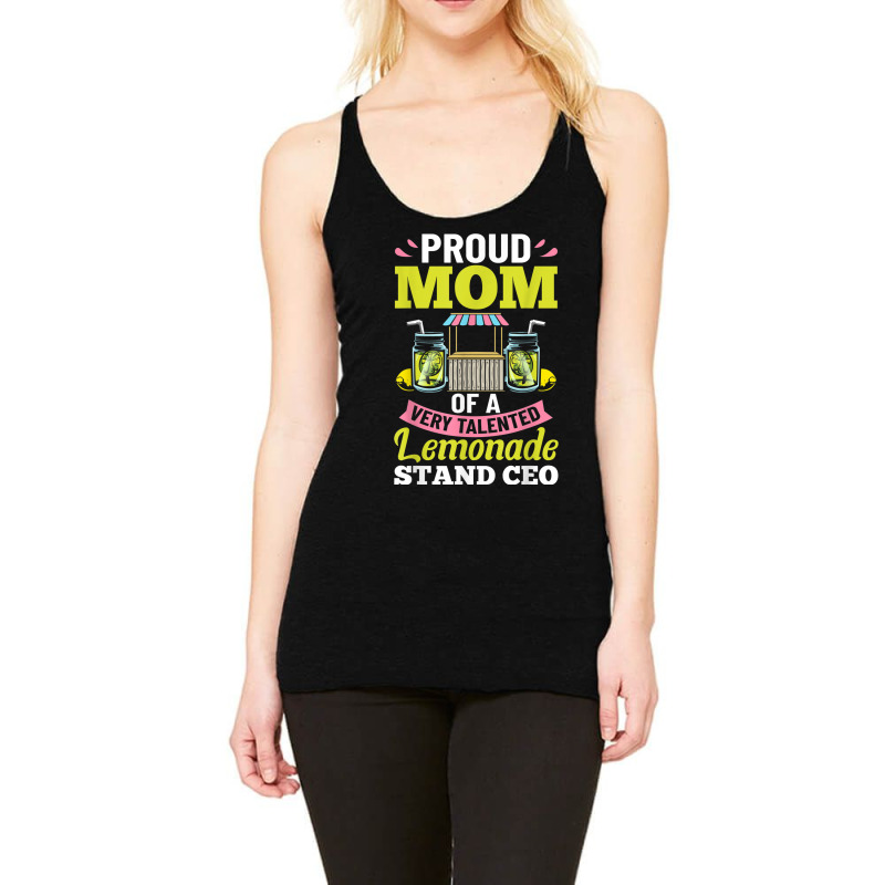 Lemon Juice Business Proud Mother Lemonade Stand Ceo Racerback Tank by Uniform | Artistshot