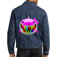 Sixgill Tiger Ocean Life Men Denim Jacket | Artistshot