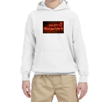 Neon Life Message Youth Hoodie | Artistshot