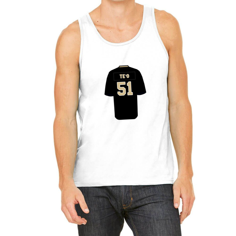 Manti Te'o Jersey Tank Top | Artistshot