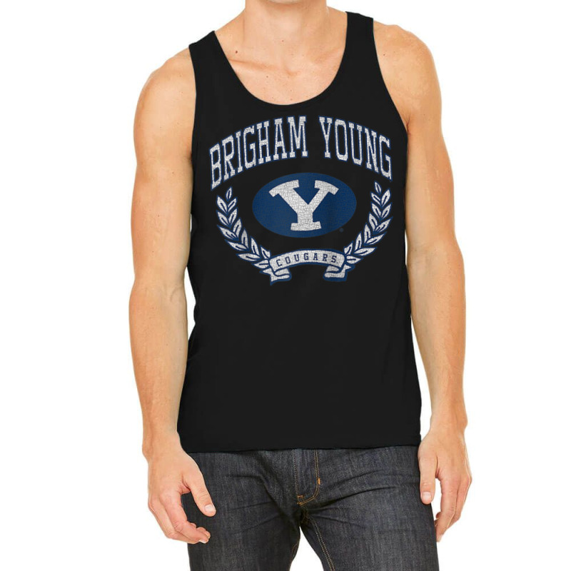 Byu Cougars Victory Vintage Raglan Baseball Tee Tank Top by cm-arts | Artistshot