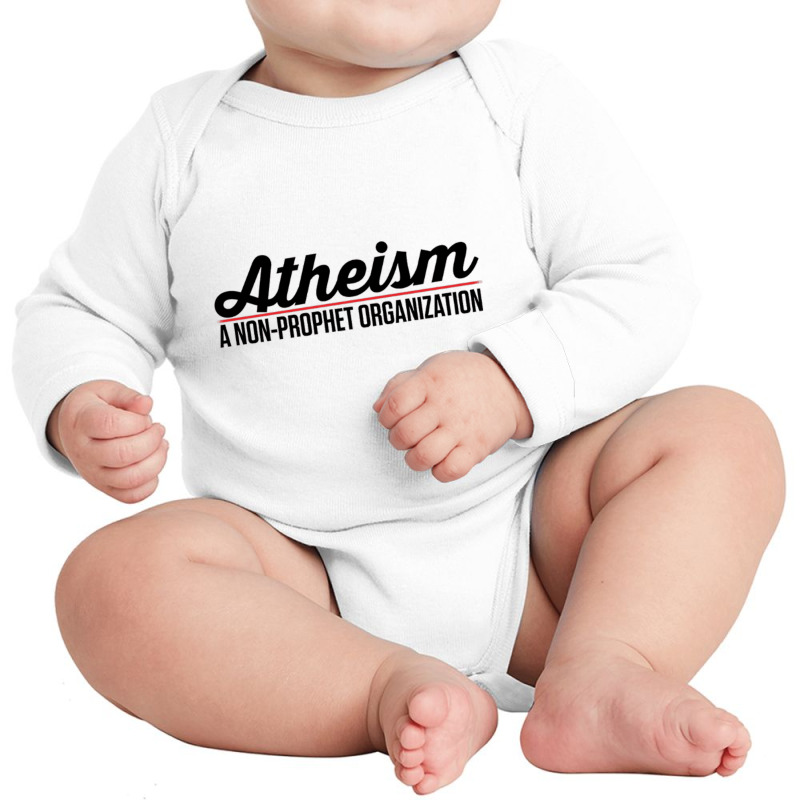 Atheism (a Non Prophet Organization) Essential Long Sleeve Baby Bodysuit by cm-arts | Artistshot