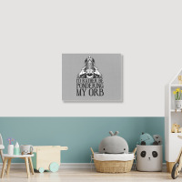 Don't Talk To Me Until I've Pondered Landscape Canvas Print | Artistshot