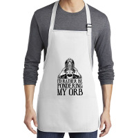 Don't Talk To Me Until I've Pondered Medium-length Apron | Artistshot