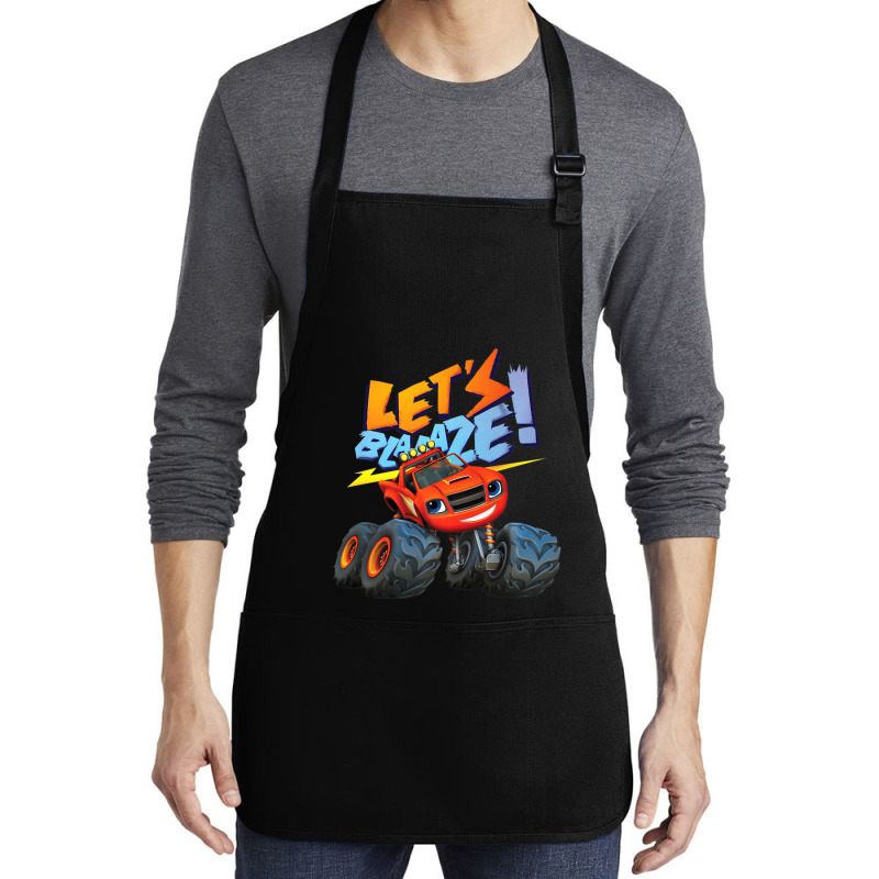 Blaze Let's Blaze! Medium-length Apron | Artistshot