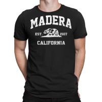 Madera California Ca Vintage State Athletic Style T Shirt T-shirt | Artistshot