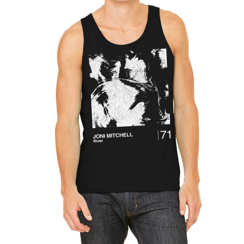 Joni Mitchell Joni Mitchell _ River _ Minimalist Graphic Artwork Desig Tank Top | Artistshot