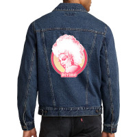 Divine Retro Fan Art Design Men Denim Jacket | Artistshot