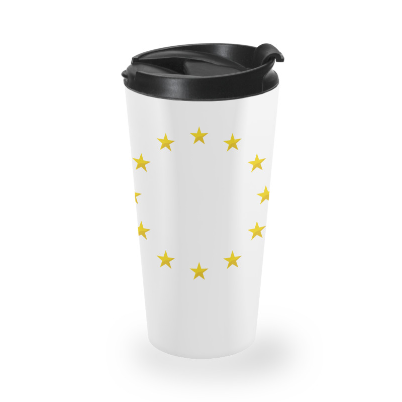 Euro Flag Stars Travel Mug | Artistshot