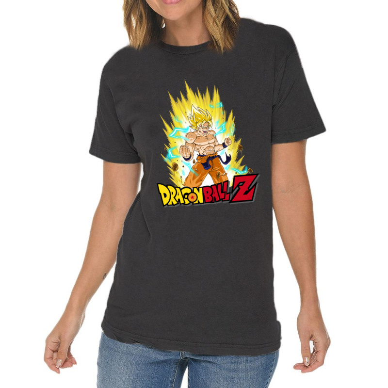 Dragon Super Goku Ball Saiyan Son Gift Vintage T-Shirt by KelseyHachler | Artistshot