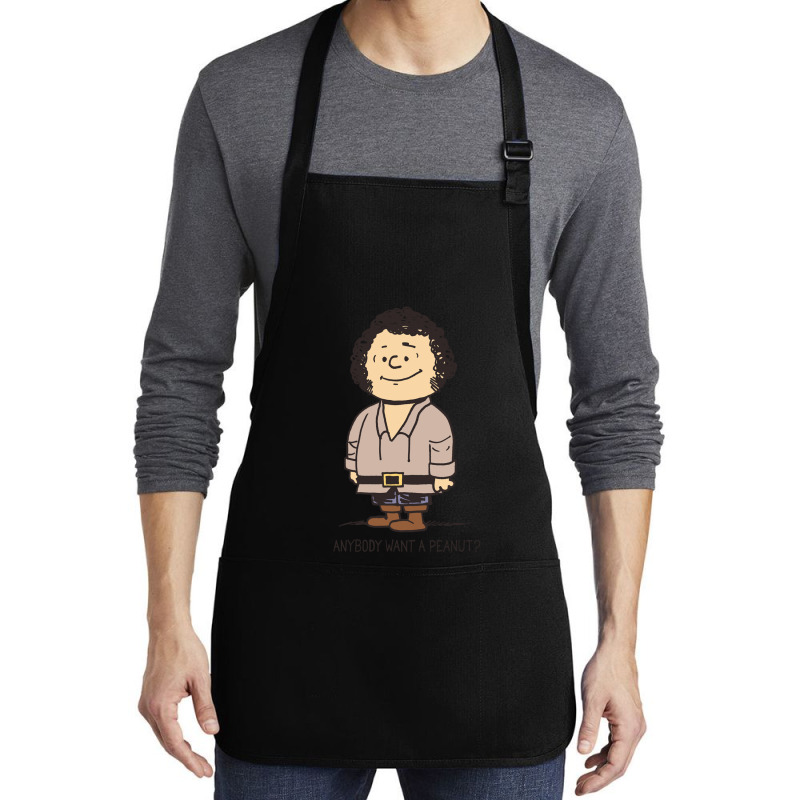 Anybody Want A Peanut Medium-length Apron | Artistshot