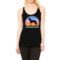 Australian Kelpie Australian Kelpie Vintage Sunset Dog Racerback Tank | Artistshot