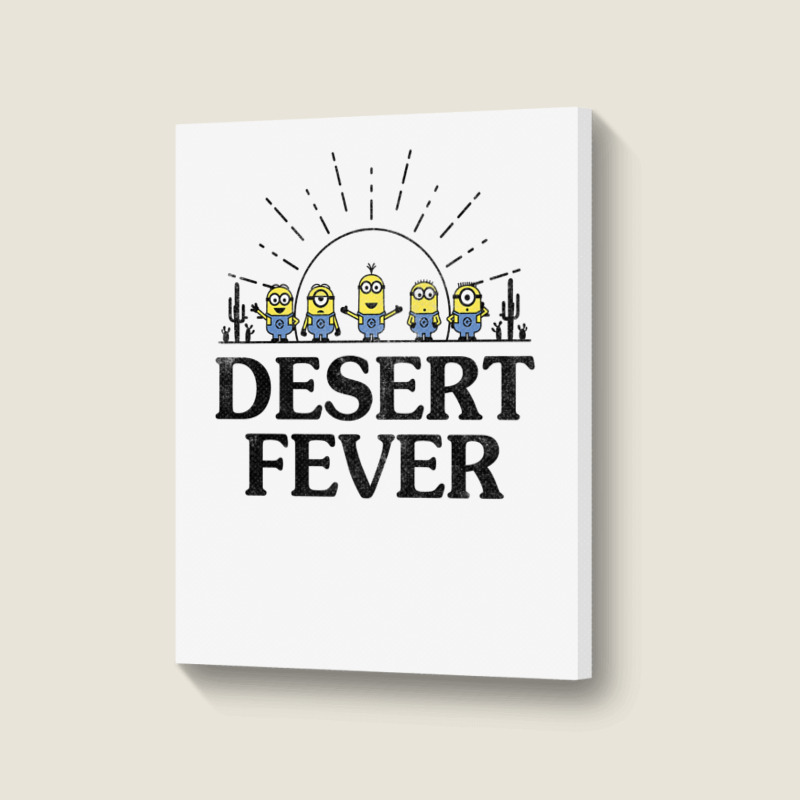 Desert Fever Portrait Canvas Print | Artistshot