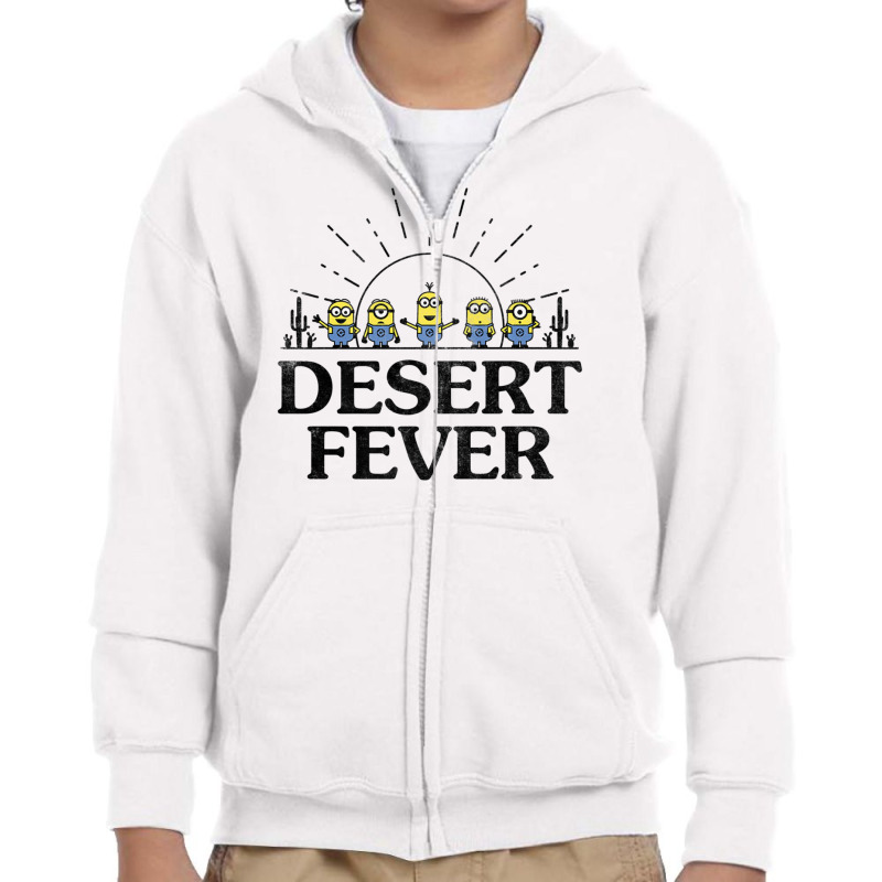 Desert Fever Youth Zipper Hoodie | Artistshot