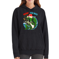 Funny Merry Christmas Fishmas Funny Fishing Fish Present Vintage Hoodie | Artistshot