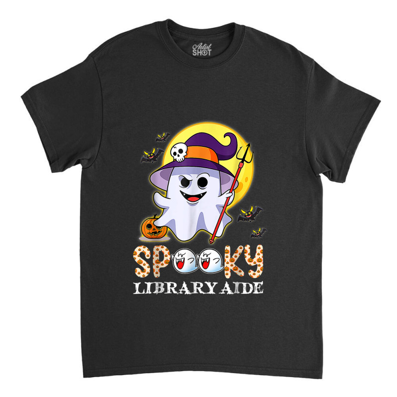 Spooky Library Aide Classic T-shirt by EmmyNash | Artistshot