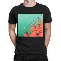 Fresco Of The Flamingoes T-shirt | Artistshot