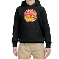 Audiology Student Fueled By Pizza Youth Hoodie | Artistshot