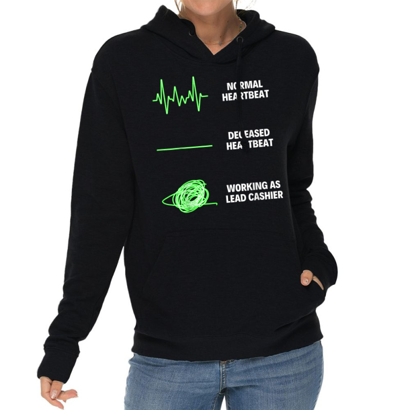 Lead Cashier Cashiers Secretaries Worker Cashier Manager Lightweight Hoodie by August | Artistshot