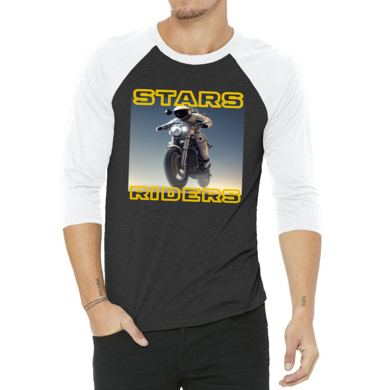 Stars Riders 3/4 Sleeve Shirt | Artistshot