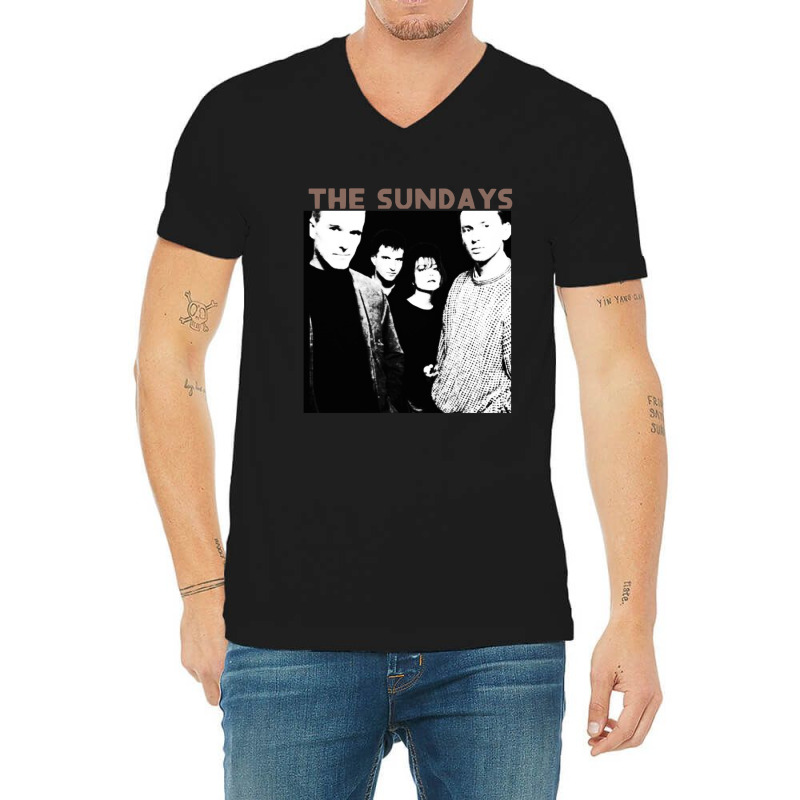 The Sundays, Vintage V-neck Tee | Artistshot