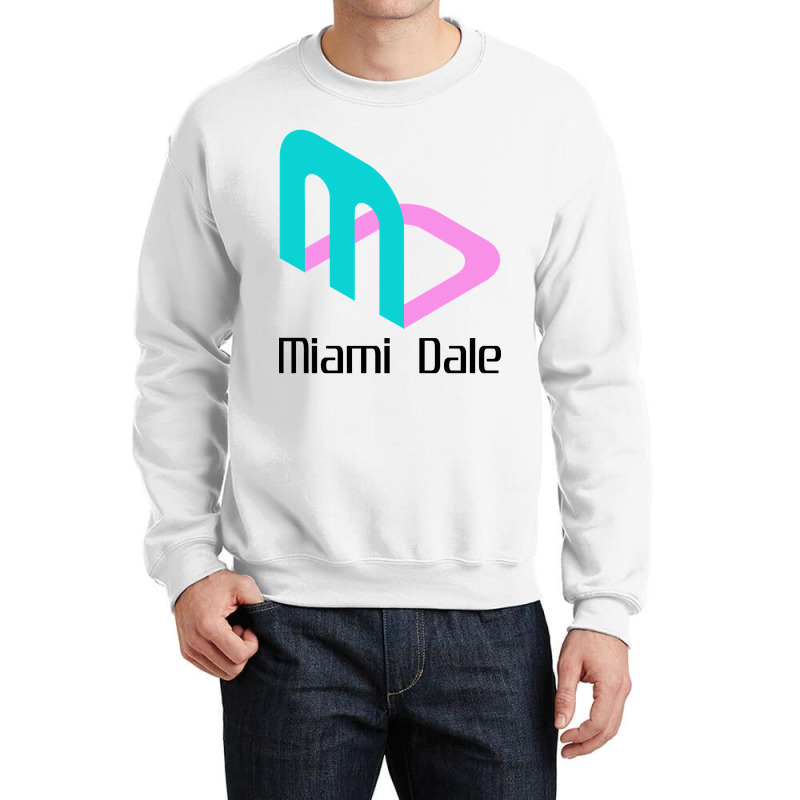 Miami Dale Video Game Company Crewneck Sweatshirt | Artistshot