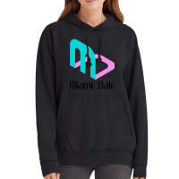 Miami Dale Video Game Company Vintage Hoodie | Artistshot