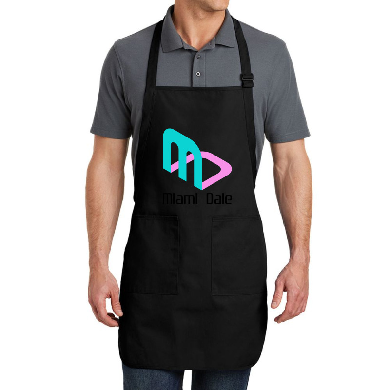 Miami Dale Video Game Company Full-length Apron | Artistshot