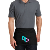 Miami Dale Video Game Company Waist Apron | Artistshot