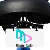 Miami Dale Video Game Company Bicycle License Plate | Artistshot