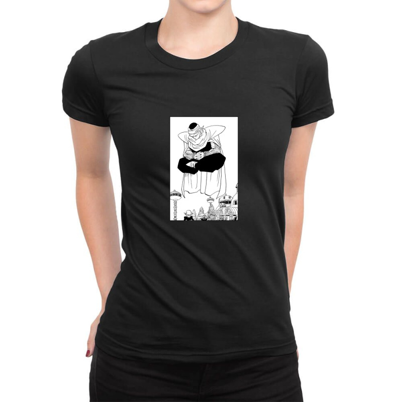 Piccolo Meditation Ladies Fitted T-Shirt by cm-arts | Artistshot