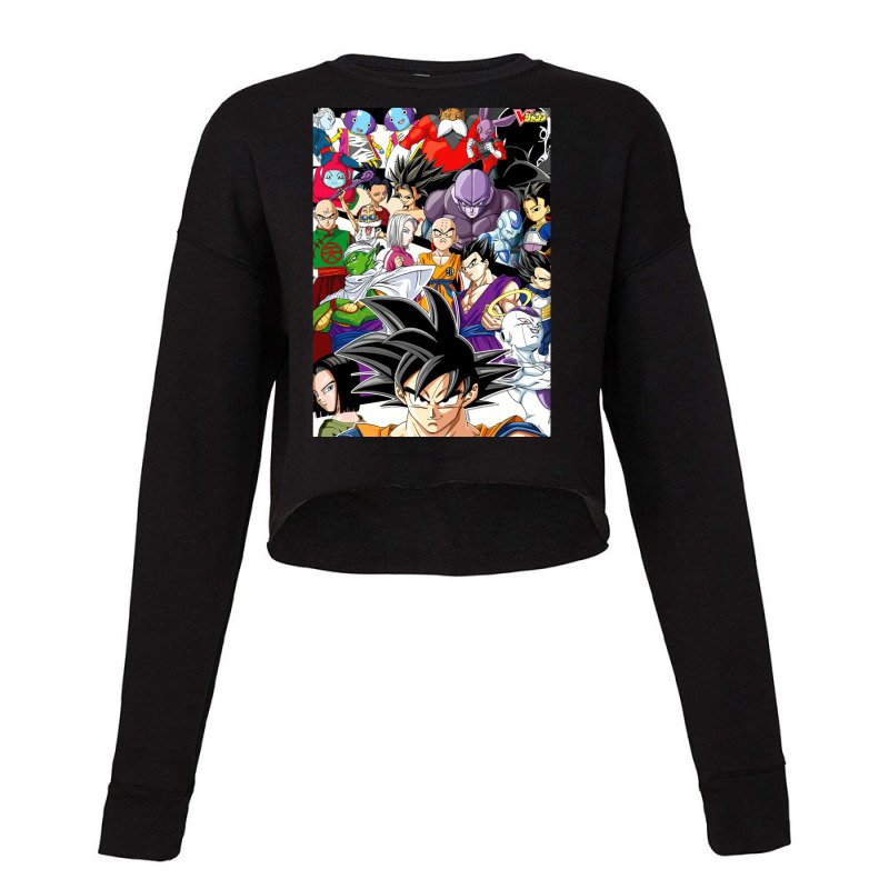 Anime Dragonball Super Friend Cropped Sweater by IsaiahBlake | Artistshot