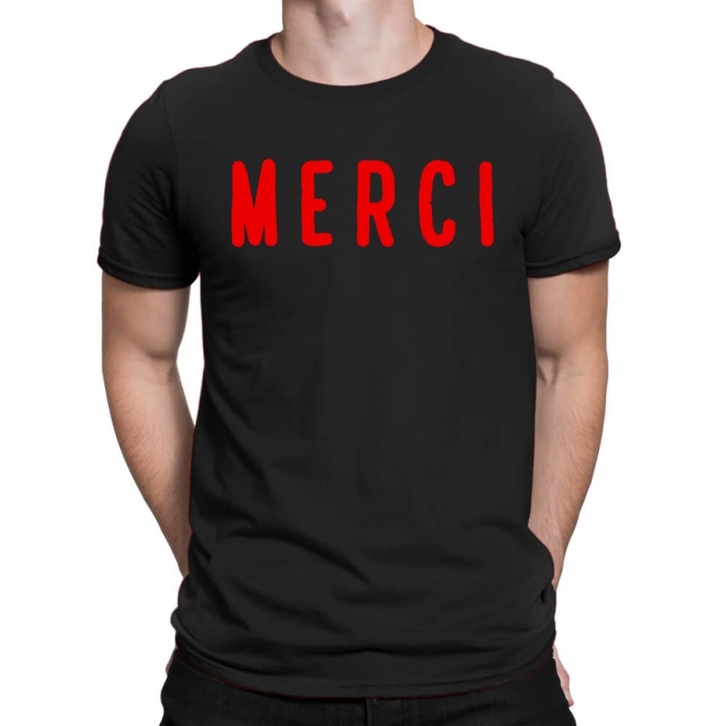 Noun Merci Thank You Translation T-shirt | Artistshot