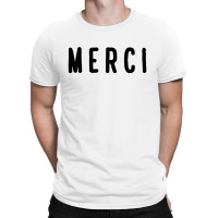 Noun Merci Thank You Translation T-shirt | Artistshot